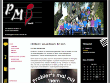 Tablet Screenshot of pro-musica-vocale.de